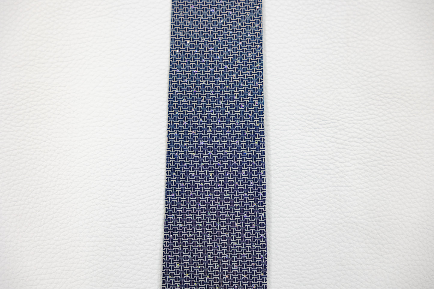 Navy Blue Micro-Pattern Tie