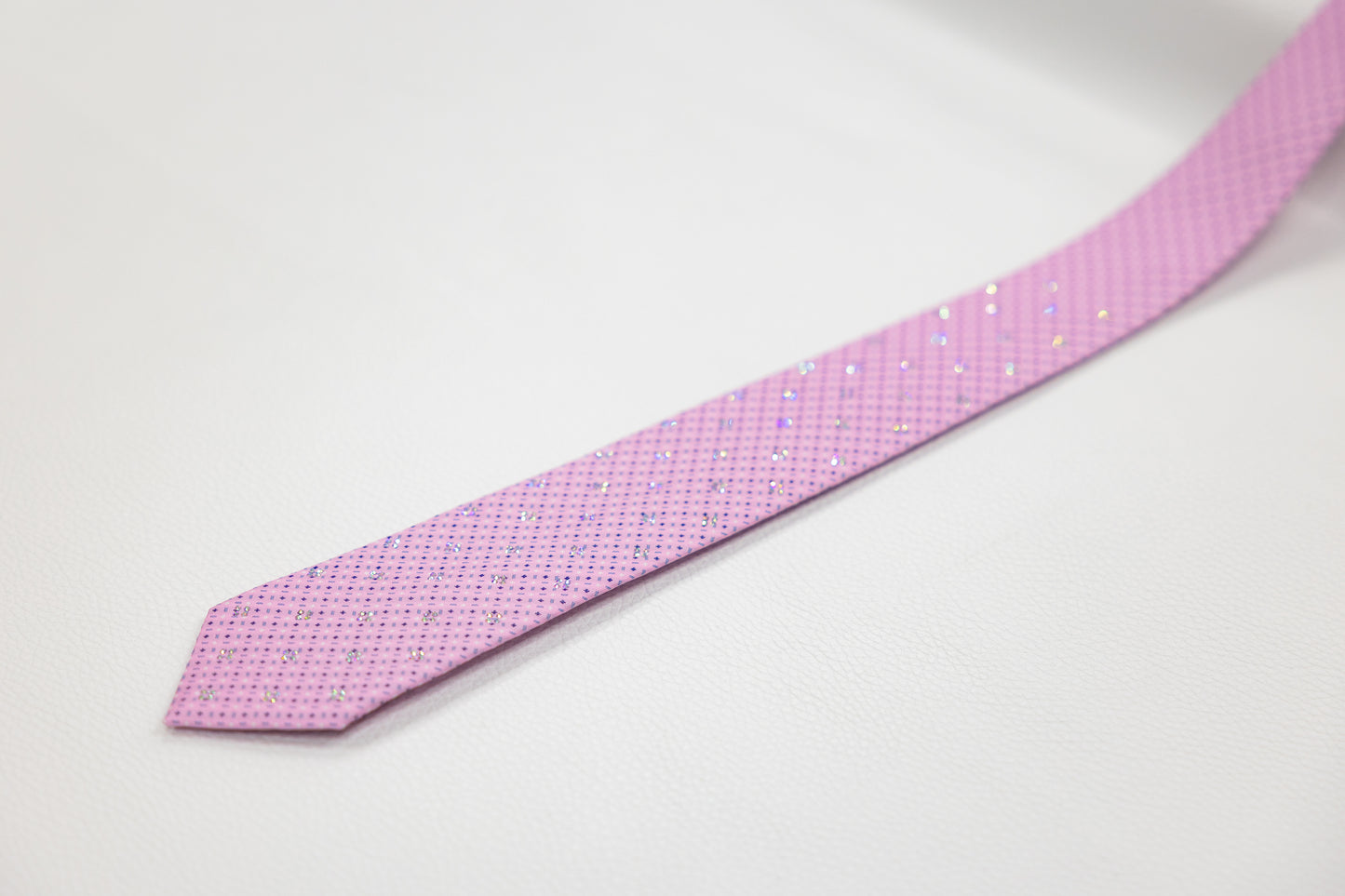 Pink Micro-Pattern Tie