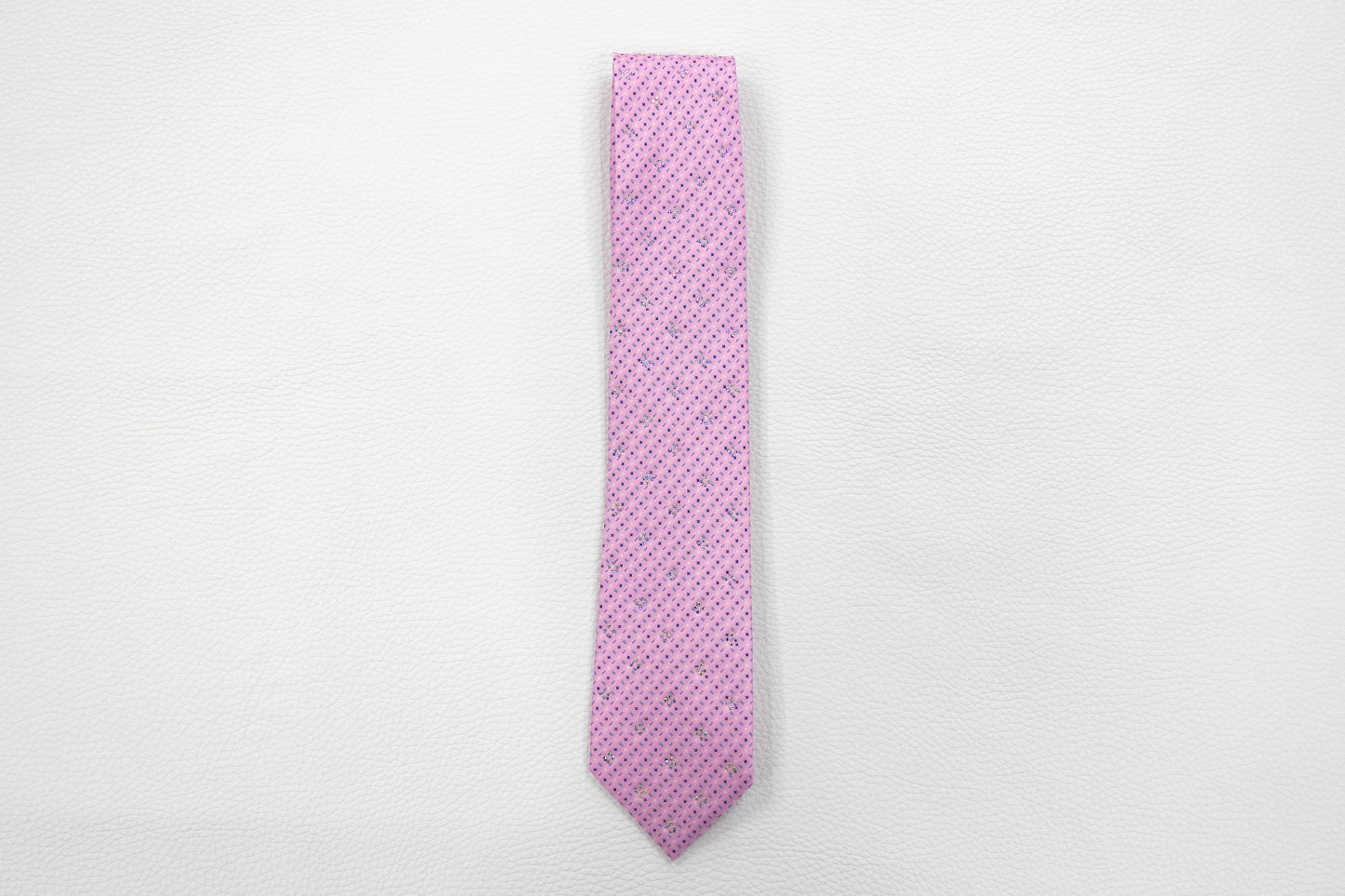 Pink Micro-Pattern Tie
