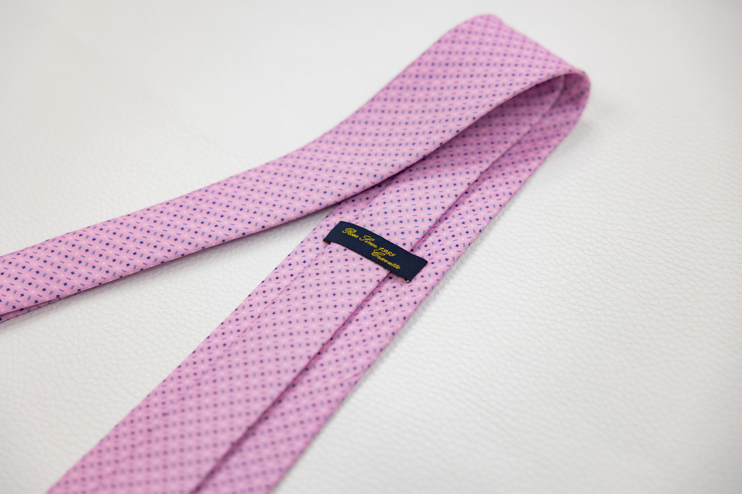Pink Micro-Pattern Tie